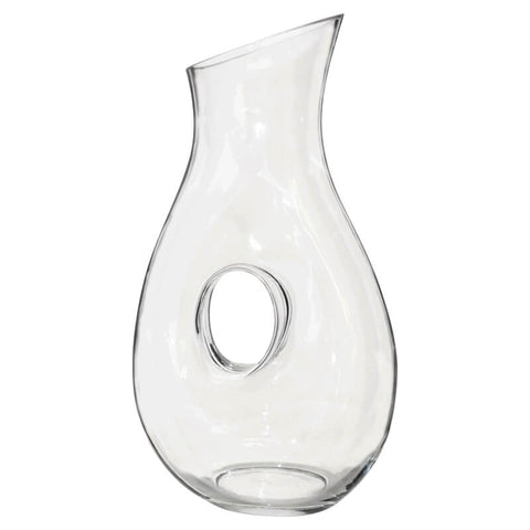 FUSHION CRYSTAINE DECANTER 1650ML TRANS NATAL CUT GLASS