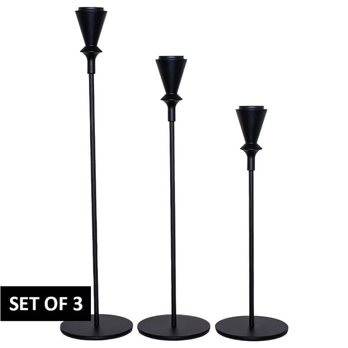 ALMAZ BLACK C/HOLDER S/3 35/30/25 TRAN