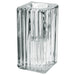 DIVA RECT CANDLE HOLDER 8X4CM TRAN