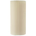 IVORY WHITE DISPLAY STAND 80X40CM TRANS NATAL CUT GLASS