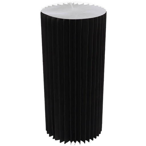 BLACK DISPLAY STAND 80X40CM TRANS NATAL CUT GLASS