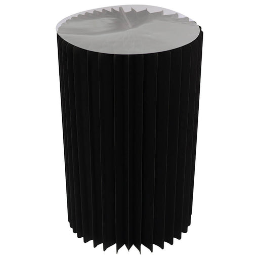 BLACK DISPLAY STAND 60X40CM TRANS NATAL CUT GLASS