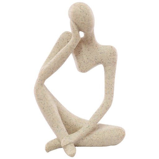 FIGURINE RESTING 23CM TRANS NATAL CUT GLASS