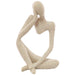 FIGURINE RESTING 23CM TRANS NATAL CUT GLASS