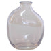 AMBER ORGANIC POSY VASE 11CM TRAN