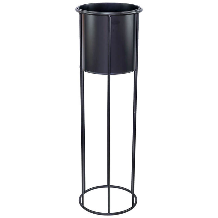 AVA PLANT STAND BLACK 80H 23D TRAN