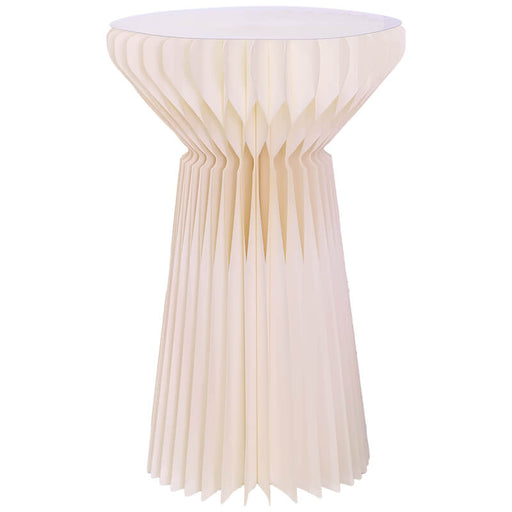 IVORY WHITE TOWER DISPLAY STAND TRAN