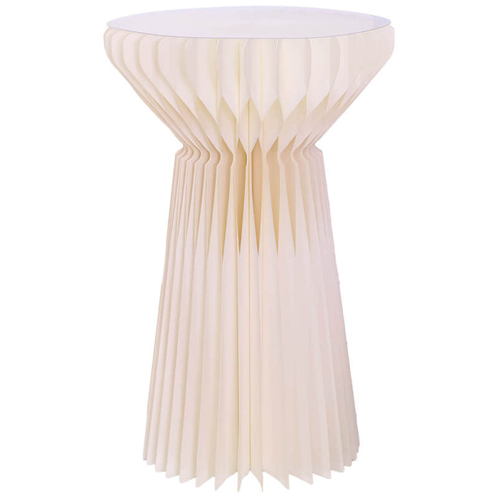 IVORY WHITE TOWER DISPLAY STAND TRAN