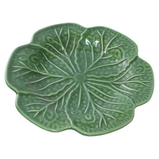 CABBAGE LEAF PLATE 26CM TRAN