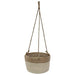 WOVEN DECOR PLANTER BASKET CREAM TRAN
