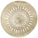 CHAMPAGNE BURST PLACEMAT 38CM TRAN