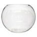 BUBBLE BALL VASE 22X28CM 9LT 17.5 TRAN