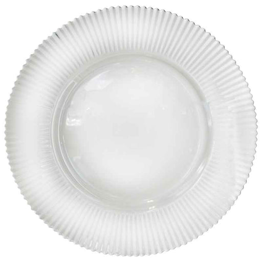 DIVA CHARGER PLATE CLEAR 33CM