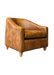 NEW YORK TUB CHAIR - FULL LEATHER WHISKEY FOUR CORNERS