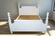 OXFORD 152CM SLEIGH BED XL LINEAR CLASSICA