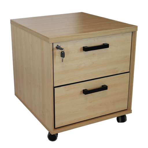 OXFORD MOBILE PEDESTAL (MAPLE & GREY) HELDERBERG INT. IMPORT