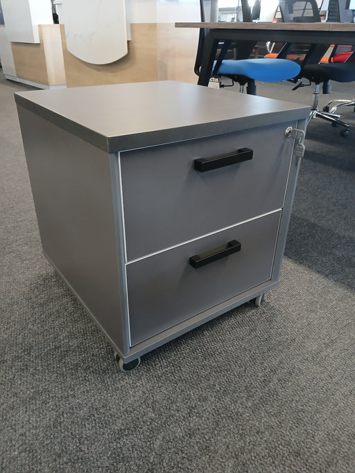OXFORD MOBILE PEDESTAL (GREY & WHITE) HELDERBERG INT. IMPORT