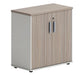 OZ2529 SWING DOOR CABINET OAK/WHITE 800X400X800MM STEL