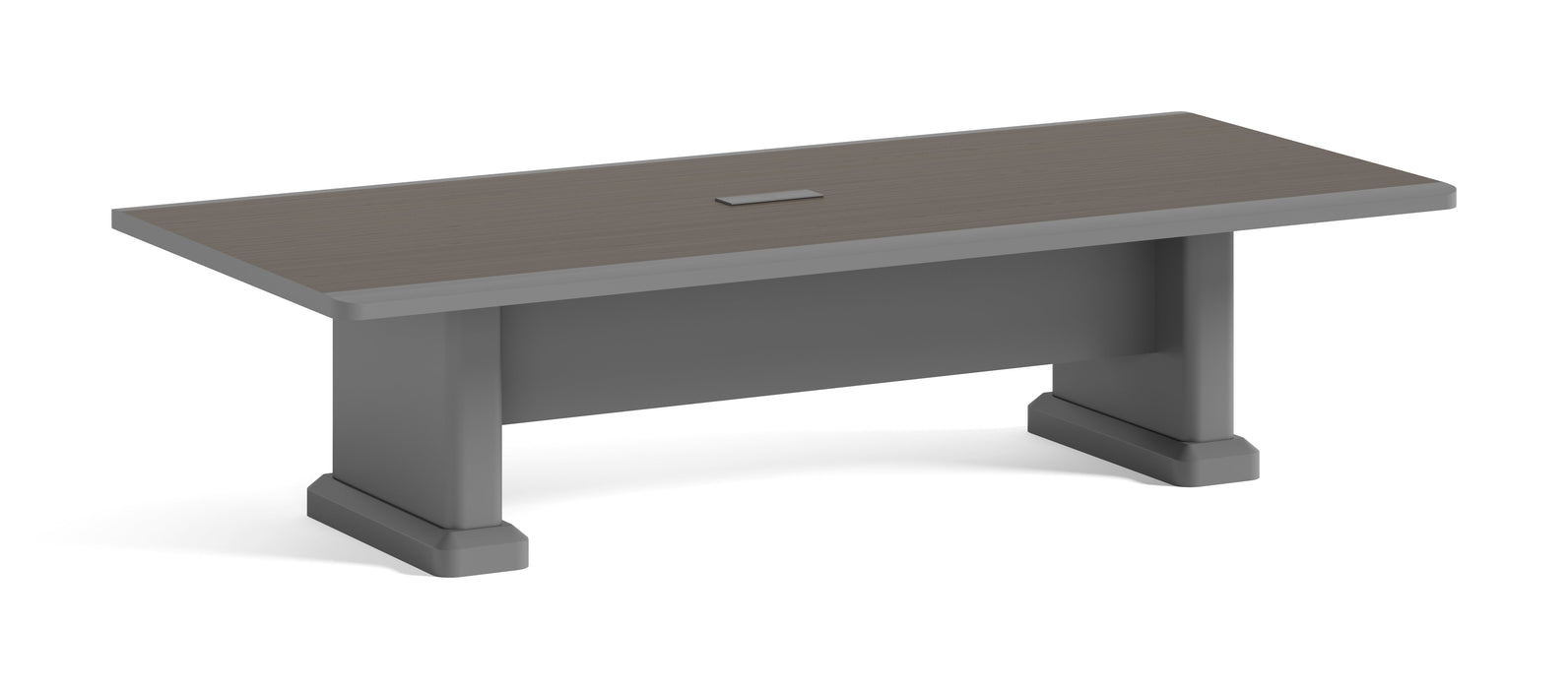 OZ3104-24 - 2.4M CONFERENCE TABLE - DARK GREY OFIN