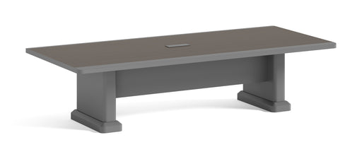 OZ3104-24 - 2.4M CONFERENCE TABLE - DARK GREY OFIN