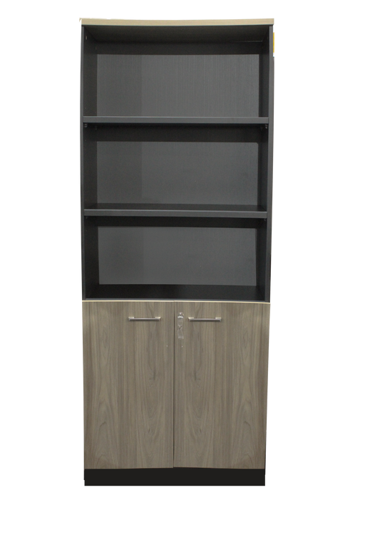 OZ1764 FILING CABINET (800X400X1920CM) GREY STELLAR LIMITED