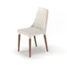LOREN DINING CHAIR WITH NATURAL SOLID WOOD LEGS PROV