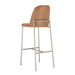 LUCILLE BAR STOOL CHAMPAGNE/CARAMEL PROV