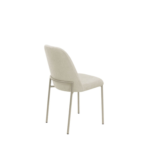 LUCILLE DINING CHAIR CHAMPAGNE/SOFT PALHA PROV