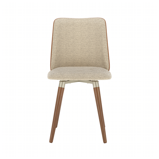 NEW DAKOTA SWIVEL DINING CHAIR BOUCLE 04/CARAMEL PROV