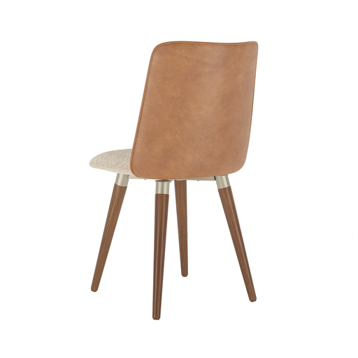 NEW DAKOTA SWIVEL DINING CHAIR BOUCLE 04/CARAMEL PROV