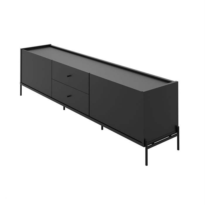 JASPER 1.8 TV STAND BLACK PROV