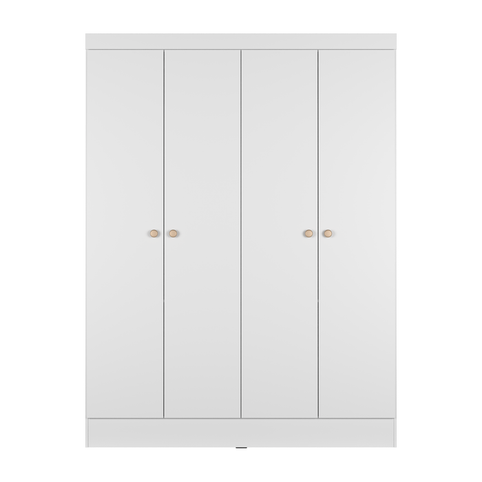 RENZO MP-WL16 WARDROBE 4 DOORS WHITE PROV