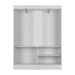 ORAZIO MP-WL17 WARDROBE 2 SLIDING DOOR WHITE PROV