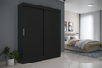 ORAZIO MP-WL17 WARDROBE 2 SLIDING DOOR BLACK PROV