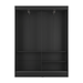 ORAZIO MP-WL17 WARDROBE 2 SLIDING DOOR BLACK PROV