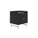 YVES NIGHTSTAND BLACK/CHAMPAGNE PROV