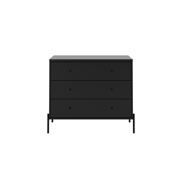 JASPER CHEST OF DRAWERS BLACK PROV