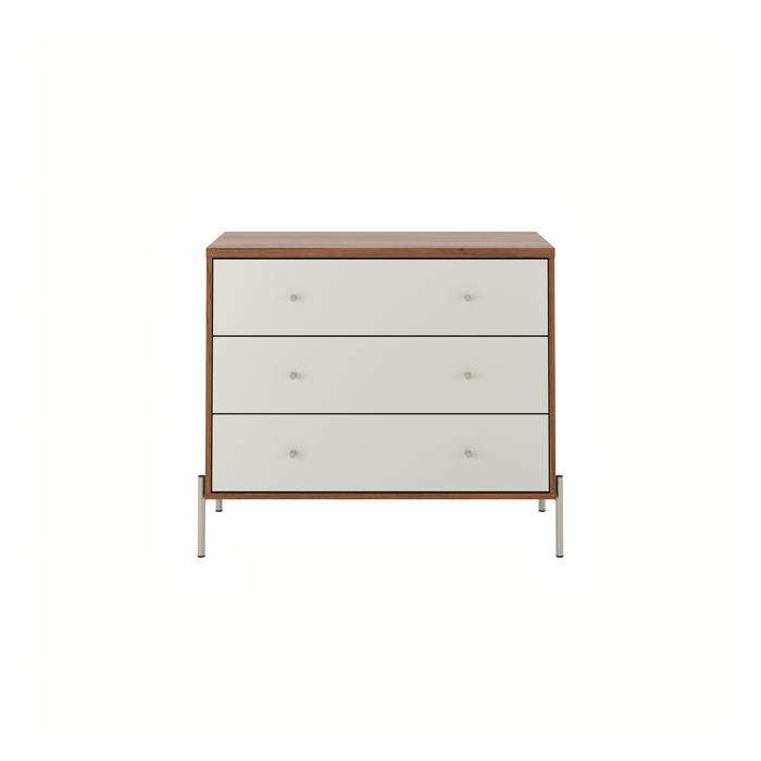 JASPER CHEST OF DRAWERS CANELLA/OFF WHITE/CHAMPAGNE PROV