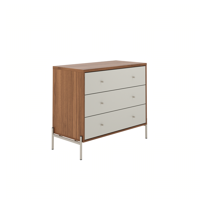 JASPER CHEST OF DRAWERS CANELLA/OFF WHITE/CHAMPAGNE PROV