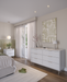 YVES 1.35 6 DRAWER DRESSER WHITE/CHAMPAGNE PROV