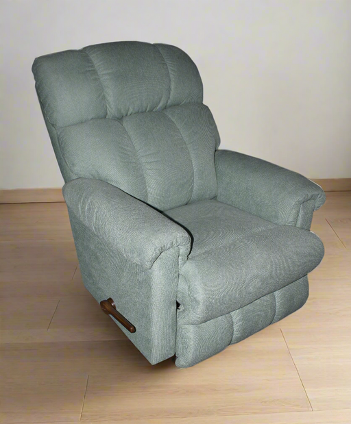 PINNACLE LZB ROCKER - PROSPER DUCK EGG FABRIC ALPINE UPHOLSTERERS