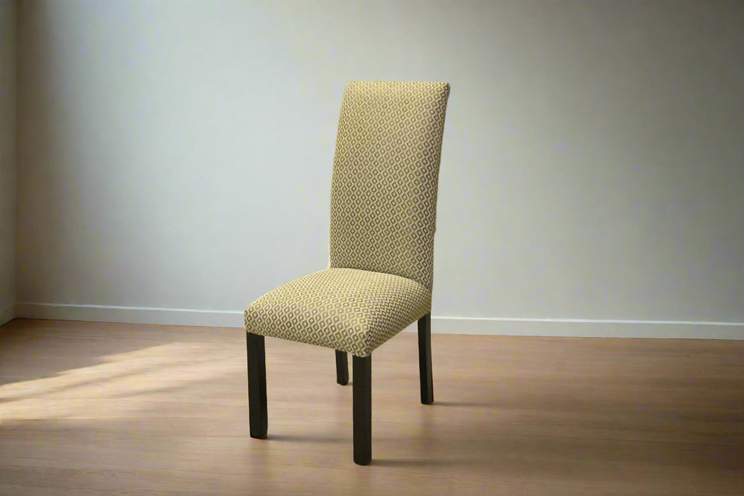 PRADO DINING SIDE CHAIR - MILA FABRIC LINEAR CLASSICA