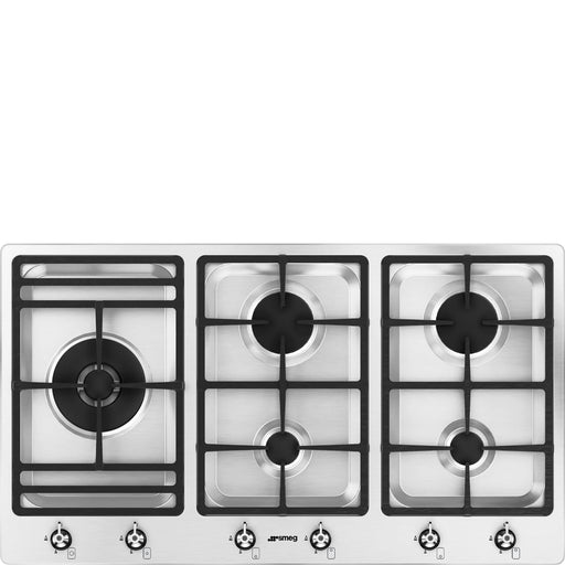 SMEG 90CM CLASSICA S/S GAS HOB SMEG