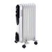 PINEWARE 7 FIN OIL HEATER PINE