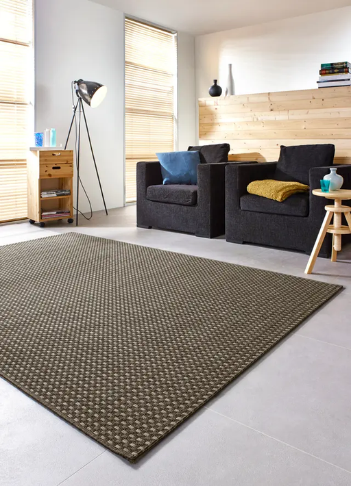 PATIO GRACE BASKET WEAVE CARPET 160X230 RUGS ORIGINAL