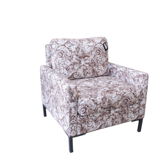 Patterned armchair  
