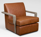 PERRY SWIVEL CHAIR - SHIDULI GINGER EARTHLINE FURNITURE