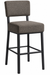 PETE BAR CHAIR GREY ANJI