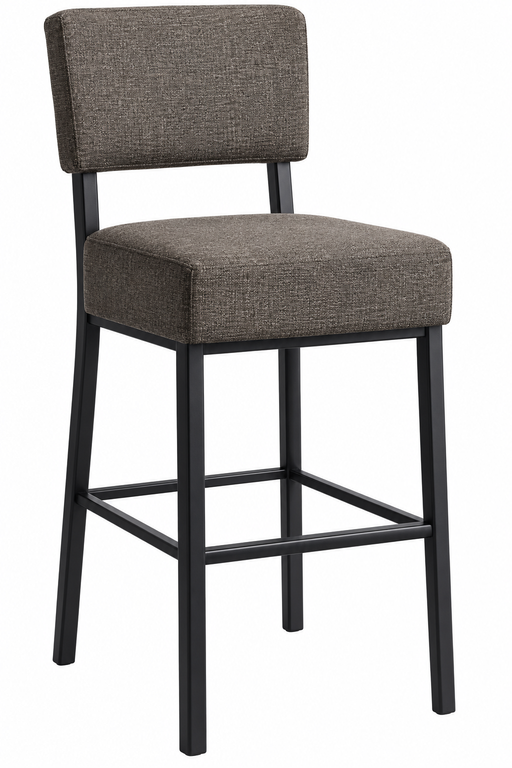 PETE BAR CHAIR GREY ANJI
