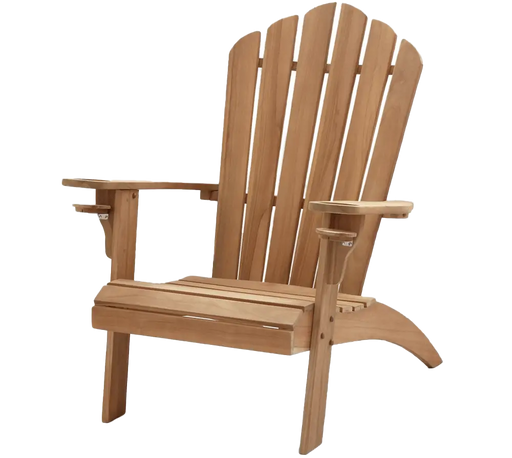 ADIRON FOLDABLE LOUNGE CHAIR NATURAL TEAK MEDL